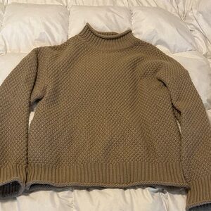 Tan Knit Sweater